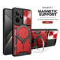 For Realme GT7 5G Case Armor Slide Camera Lens Protect Back Cover For OPPO Realme GT7 GT 7 RealmeGT7 Magnetic Holder Ring Funda