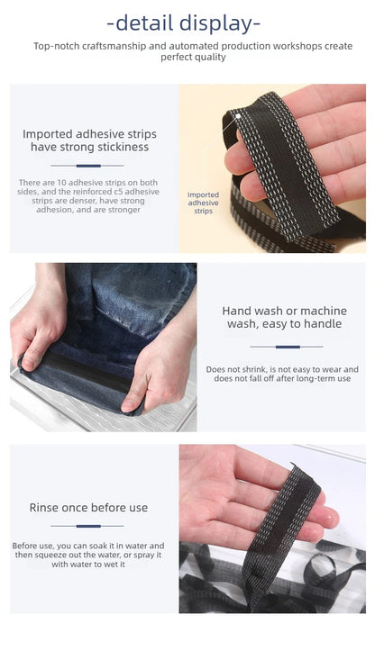 1PC 5M Domestic Sewing Iron-On Hem Tape Self-Adhesive DIY Press Fabrics Tools For Jeans Pants Trousers Edge Shorten Repair