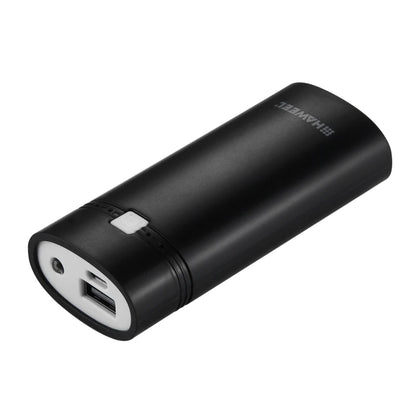 HAWEEL Phone Power Bank Box DIY 2x 18650 Battery 5600mAh Power Bank Shell Box with USB Output & Indicator, , Battery Not Include