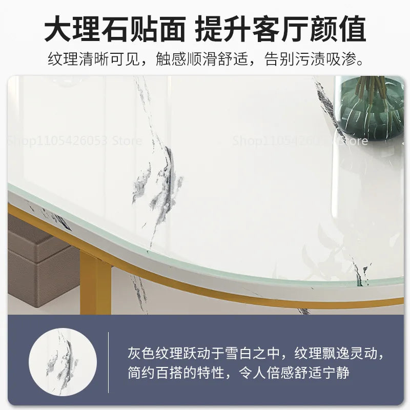 Coffee table living room, home sofa side table, light luxury, simple modern tea table, small coffee table, apartment type glass