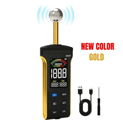 BTMETER Wood Moisture Meter - Pinless Moisture Detector Measur Depth 20-40mm Non-Destructive Moisture Tester with Masonry