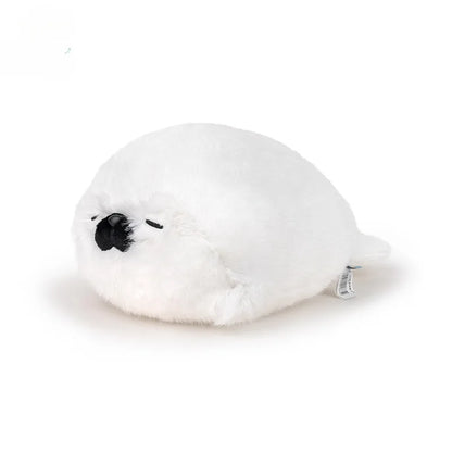 40CM Cute Seal Plush Pillow Lifelike Simulation Stuffed Sea Otter Soft Doll Animal Toy Kawaii Cartoon Blue Brown Otter Kid Gift