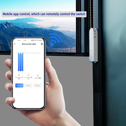 Tuya Zigbee Smart Motorised Blind Automatic Electric Roller Shutter Shadows Robot Driver Google Home Yandex Alice Alexa Voice