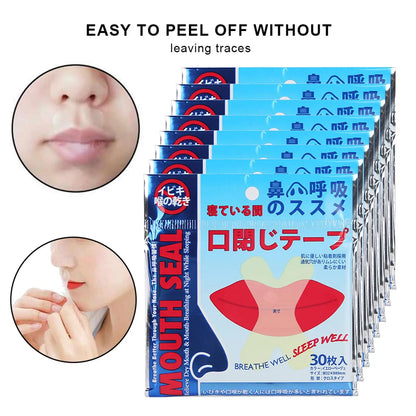 240pcs Mouth Tape for Sleeping, Anti Snoring Patch Health Care Sleeping Nasal Sticker Better Breath Snoring Aid Device for Less
