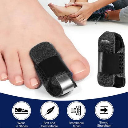 1pcs Toe Straightener Hammer Daily and Night Use Toe Corrector Toe Brace Splint Hammertoe Splint Wrap Covers Broken Foot Care