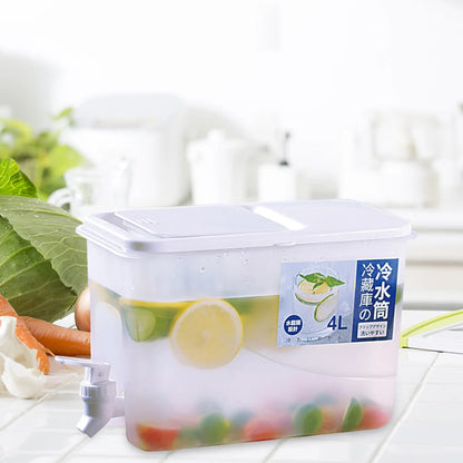 with Faucet Refrigerator Cold Kettle Multifunction Refrigerator Water Dispenser Large Capacity Fridge Water Jug for Cold Drinks