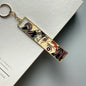 Anime Metal Hollow Out Keychains Bookmark Cute Jet Manga Fashion Bag Key Tag Jewelry Accessory Key Ring Holder Gift Anime