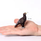 Hand Painted Simulation Bird Model Figures Toucan Peacock Owl Flamingo, Early Cognition Toy Cake Decoration For Children
