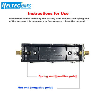 Removable Splicable 18650 Battery Box 5-10A High Current PC ABS Rechargeable Battery Storage Bracket DIY Power Bank