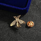 i-Remiel Fashion Retro Creative Bee Brooches Suit Wedding Brides Men's and Women's Shirt Collar Pin Accessories for Women 1 PCS