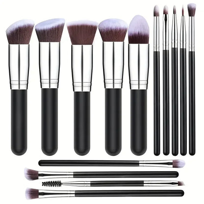Professional 3/14/16Pcs Makeup Brushes Set Soft Fluffy Eye Shadow Foundation Concealer Blending Blush Brushes Women Beauty Tools