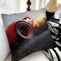 Cartoon Car Lightning McQueen Pillow Case Fashion Square Pillowcase Bedroom Sofa Room Ins Decoration Leisure