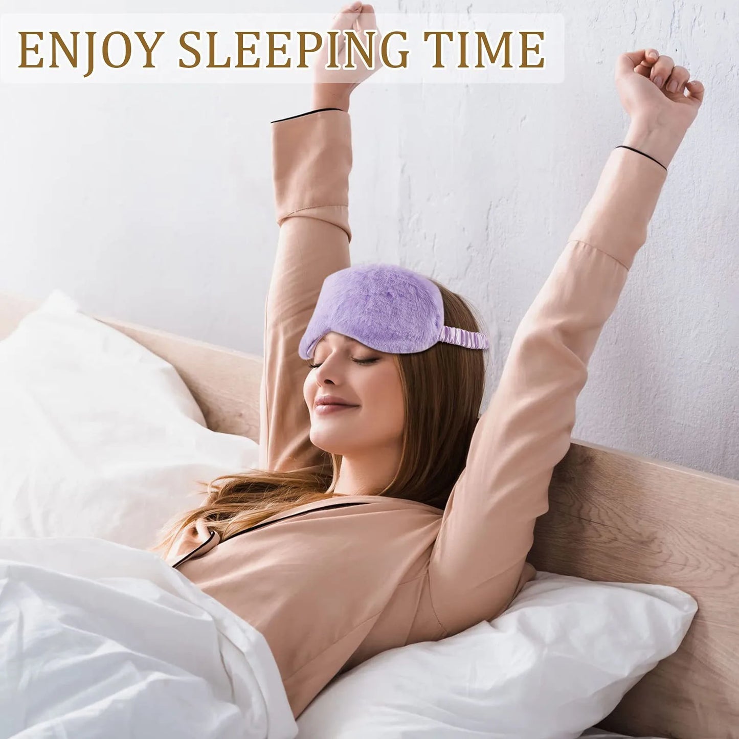 Sleeping Mask Sleeping Blindfold Soft Plush Eye Masks Cute Love Cloud Eye Cover Plush Mask Eyepatch Nap Health Eye Cover
