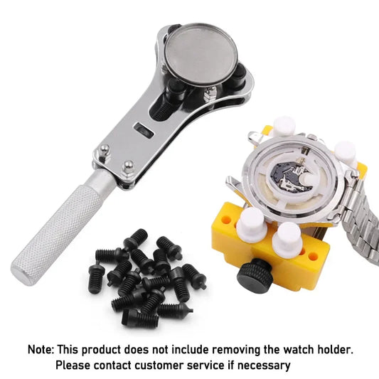 Watch Case Opener Watch Repair Tools Kit Screw Back Remover Three-claw Meter Opener Steel Open Cover Tool Bottom Opener