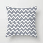 European Gray Pillowcase Geometric Pillow Cover Sofa Cushion Cover Garden Throw Pillows Hotel Outdoor Cushions car Chair 45X45cm