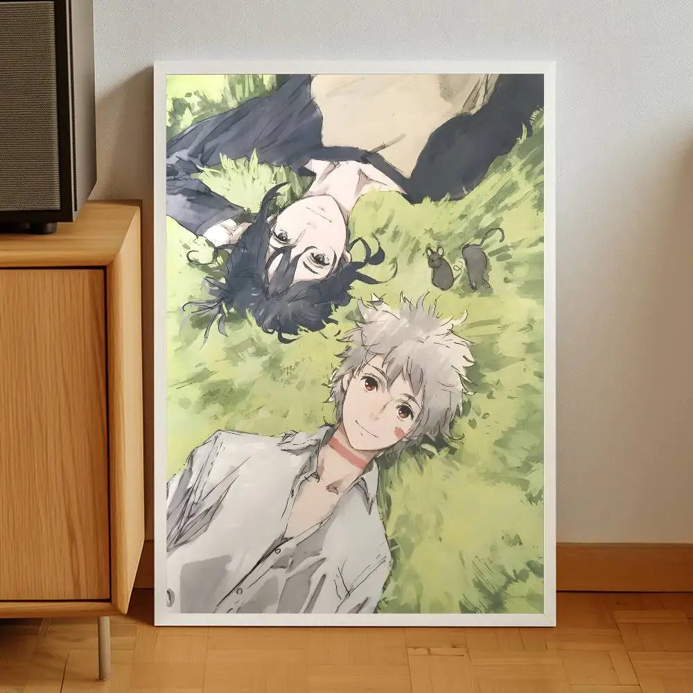 Anime No. 6 Poster Self-adhesive stickers are suitable for any wall surface waterproof moisture-proof