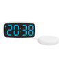 Super Loud Vibrating Alarm Clock LED Table Clock with Brightness Adjustment Desktop Clock for Heavy Sleeper Deaf Hard of Hearing