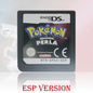 NOE/ESP/ITA/FRA/USA/EUR/AUS Version Pokemon HeartGold SoulSilver Platinum Diamond PearlVideo Game Card For DS 2DS 3DS Console