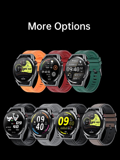 LIGE NFC 2026 New Ultra Military Smart Watch Men 1.32" IPS IP67 Waterproof ECG Smartwatch   For iOS Android Sports Smart Watches