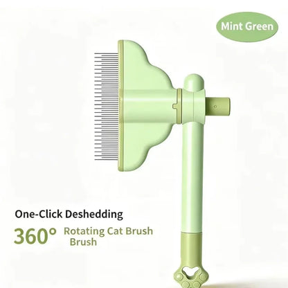 Dog Comb Pet Hair Remover One Button Dogs Brush Self-cleaning Cat Brush Massage Combs for Dog Grooming Brushes for Pet Products