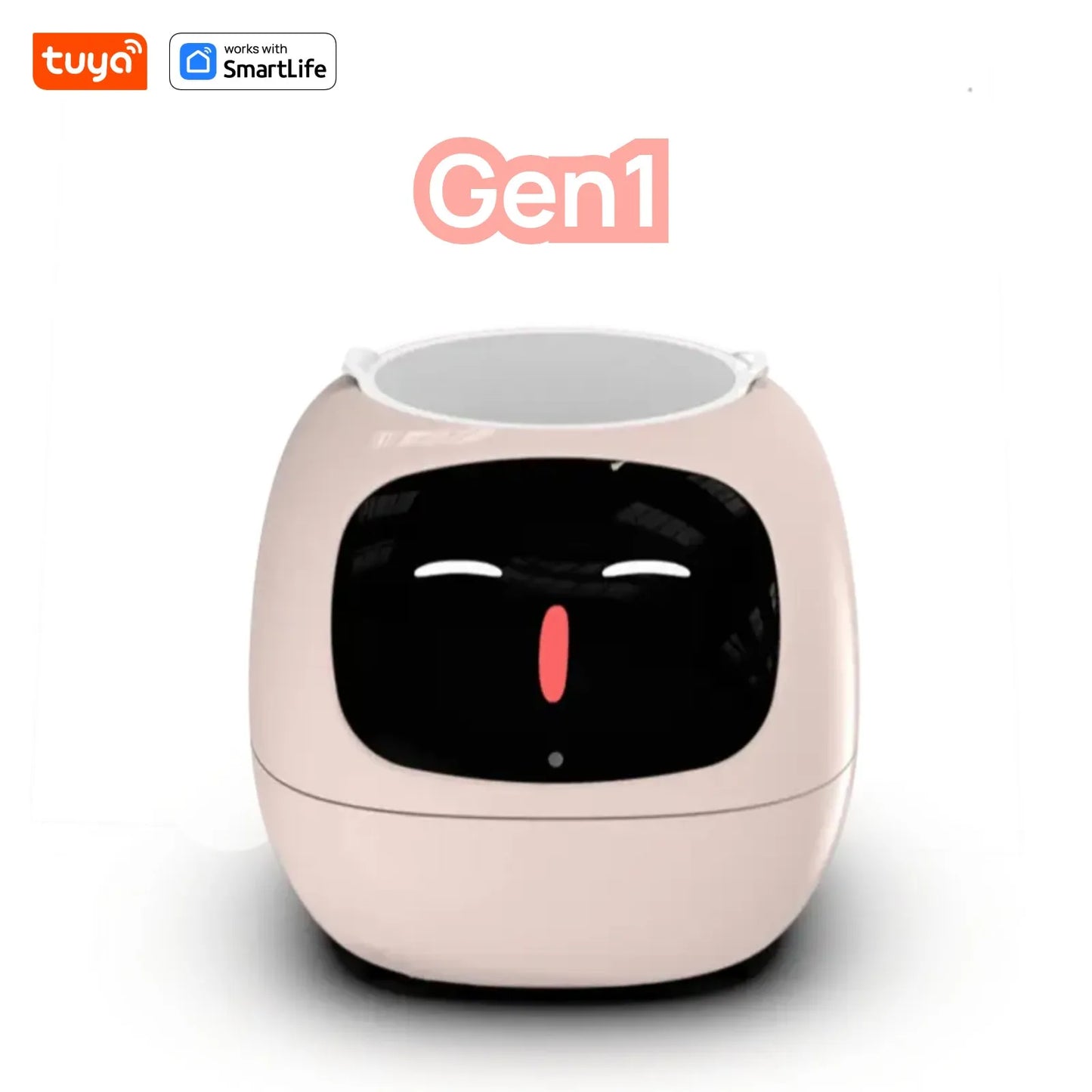 Gen1 Tuya Ivy Smart Planter,Endless Fun Over 49 Rich Expressions,7 smart sensors,AI Chips Make Raising Plants Easy and Fun