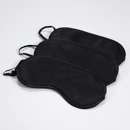 1PC Eye Mask Eyeshade Cover Shade Soft Blindfold Travel Eyepatch Natural Sleeping Eye Patch Sleep Eye Mask Women Men