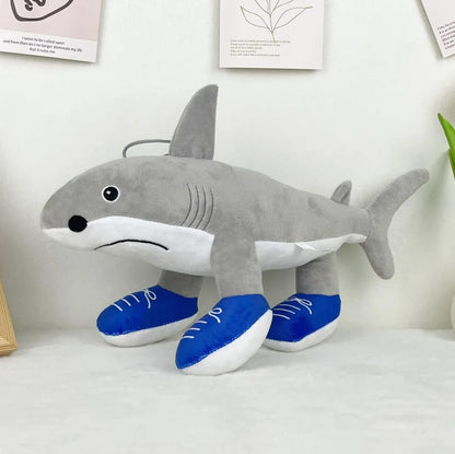Tralalelo Tralala Plush Toy Tungtungtung Sahur Plush Italian Brain Rot Animals SHARK Anime Plush Plushie Stuffed Dolls Toy Gifts