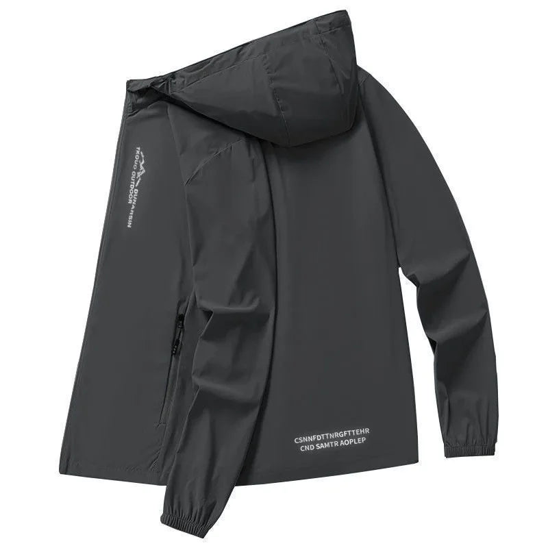 NEW 2025 Sunscreen Coats Men's Breathable Sports Waterproof Jacket Summer UV Protection Outdoor Fishing Skin Clothing