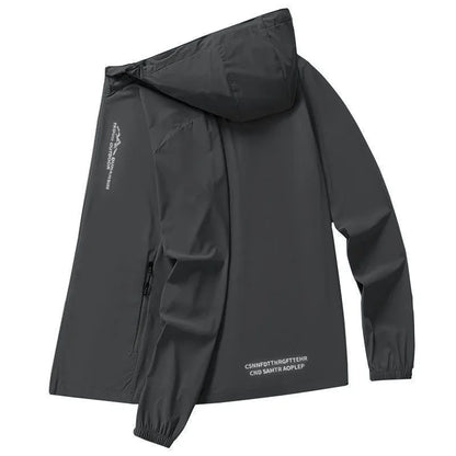NEW 2025 Sunscreen Coats Men's Breathable Sports Waterproof Jacket Summer UV Protection Outdoor Fishing Skin Clothing