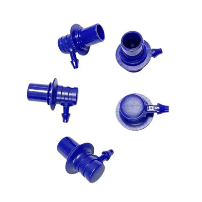 Universal Blood Pressure Monitor Cuff Connector Adapter Compatible With Air Hose Plug Replacement Spare Parts Health Accessories