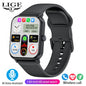 LIGE 2026 Zewnętrzny Smartwatch Męski 2.01" Ekran IP68 Wodoodporne Zegarki Wytrzymały Wojskowy Bluetooth Połączenia Smartwatch dla Androida i iOS