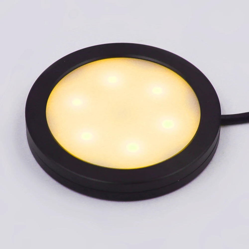 24Key Remote RGB Under Cabinet Light 5V USB Switch 1 2 4 6 Lights Kit Slim Lamp for Kitchen Display Case Home Bar Desk Accent