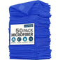 1-100Pcs Microfiber Towels Car Wash Drying Cloth Towel Household Cleaning Cloths Auto Detailing Polishing Cloth Home Clean Tools