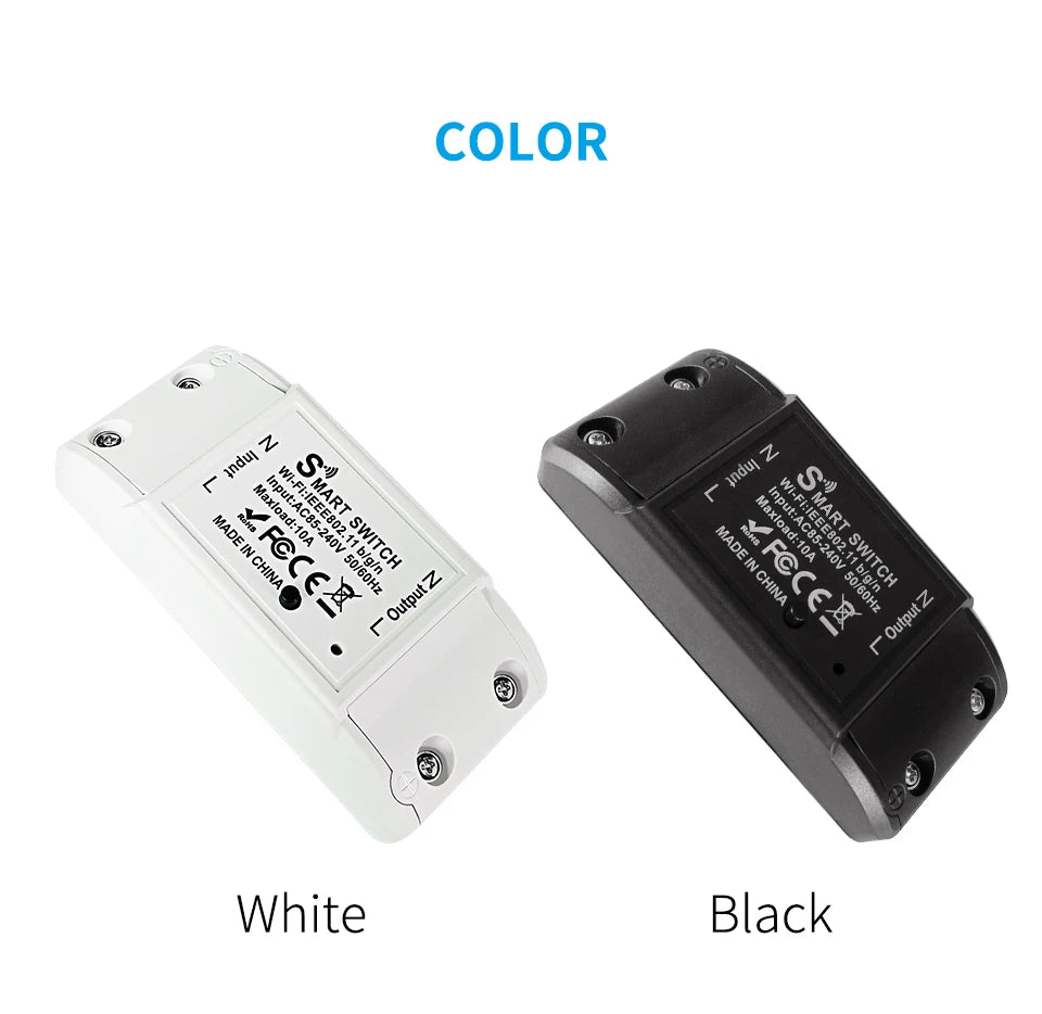 Universal Breaker Timer Smart Life APP Wireless Remote Control Works with Alexa Google Home DIY WiFi Smart Light Switch