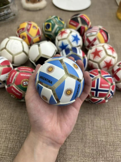 2026 New Football Pressable Keychain Bag Pendant Toy for Relieving Stress and Anxiety Finger-pressing Puzzle and Entertainment B