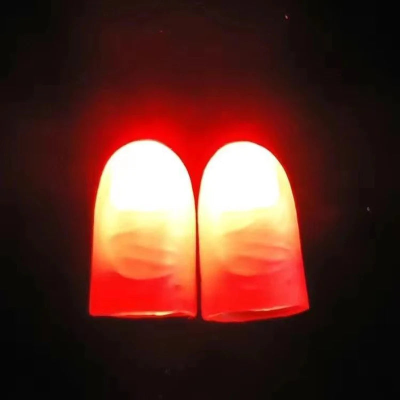 Finger Lights Magic Lights Glow in The Dark Led Finger Light Kpop Lights for Fingers Luminous Fingers Decorations