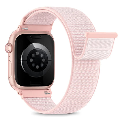 Nylon Strap For Apple Watch Band Ultra 3 2 49mm 46mm 45mm 41mm 44mm 42mm 40mm 38mm Bracelet For iWatch Series 11 10 9 8 7 6 5 4