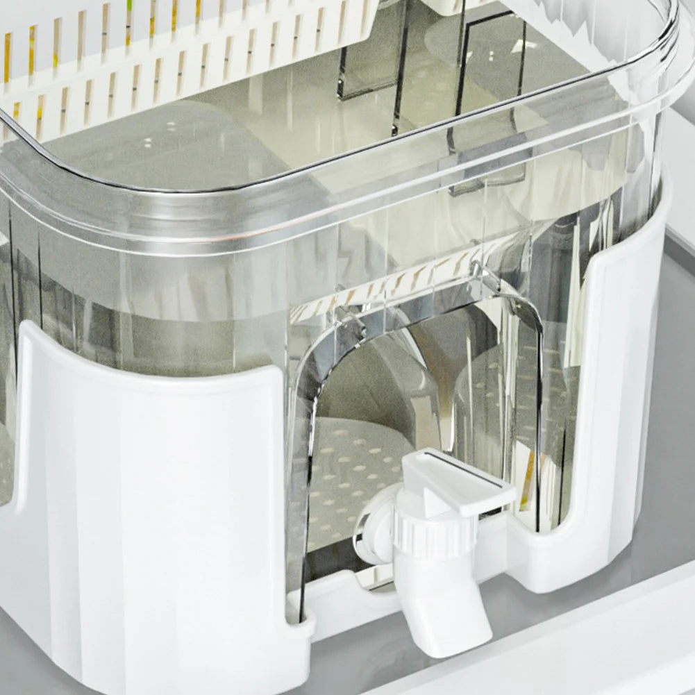 5L Cold Kettle with Faucet & Bracket Refrigerator Juice Pitcher Cold Water Pitcher for Party Refrigerator Drink Juice Iced Tea