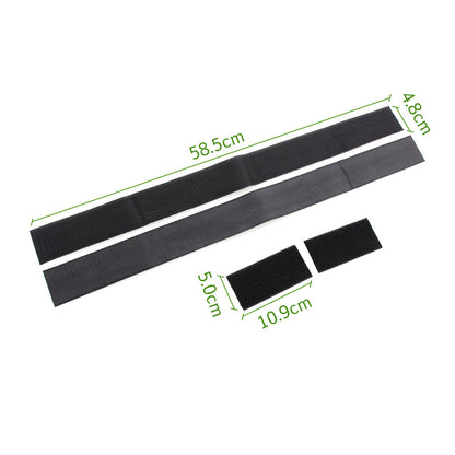 4pcs Car Trunk Organizer Elastic Fixing Belt Nylon Storage Tapes Fixing Belt Strip Car Organizer Belt Tool