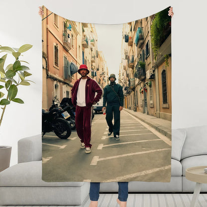 Blanket PASA Throw A-Aymo Super Cosy Plush Living QUE Room Sofa Couch Childish Birthday Gifts