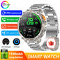 Military T-Rex 3 GPS Waterproof Smart Watch 1.46"HD AMOLED Built-in 6 Frequency Satellite Outdoors Sports Fitness Smart Bracelet