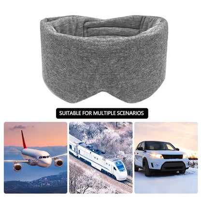 Cotton Silk Sleep Mask Blindfold Eye Cover Eye Patch Women Men Soft Portable Blindfold Travel Eyepatch Sleeping Eye Mask