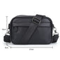 2024 Luxury Designer Women's Chest Bag PU Leather Wide Strap Shoulder Crossbody Bag Female Fashion Fanny Pack Banana Waist Bag