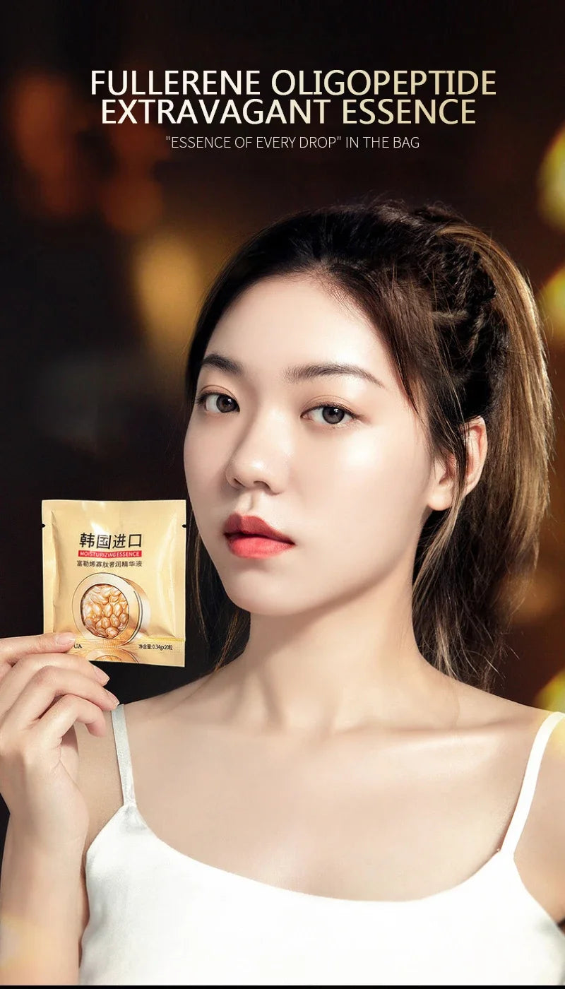 50Pcs Collagen Face Care Capsules Serum Spot Acne Wrinkle Remover Firming Whitening Hyaluronic Acid Essence Korean Skin Care