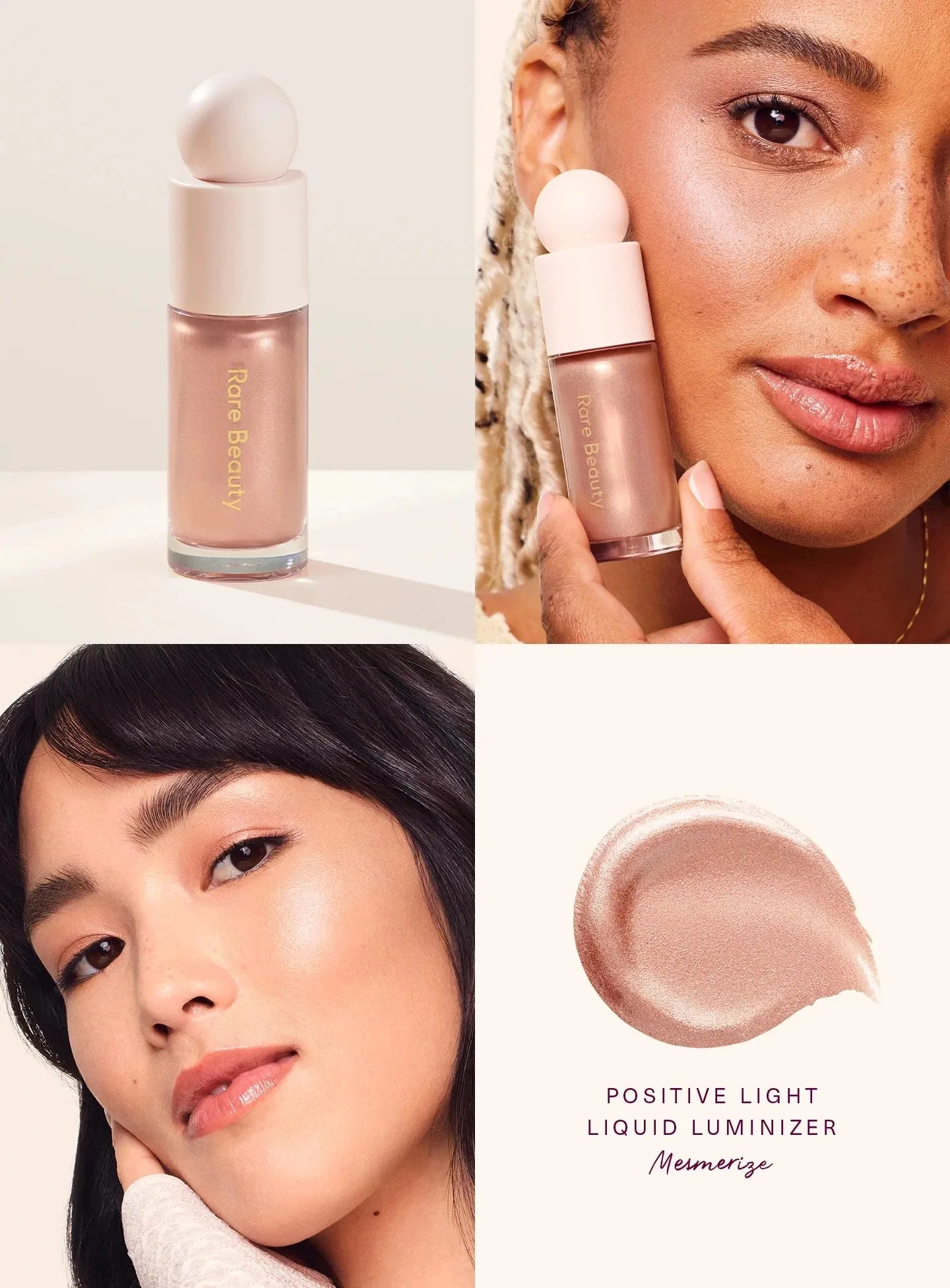 Rare Beauty Lipstick Liquid Blush Highlight Liquid Highlighter Lip Gloss Lasting Waterproof Moisturizing Plumping Makeup Product