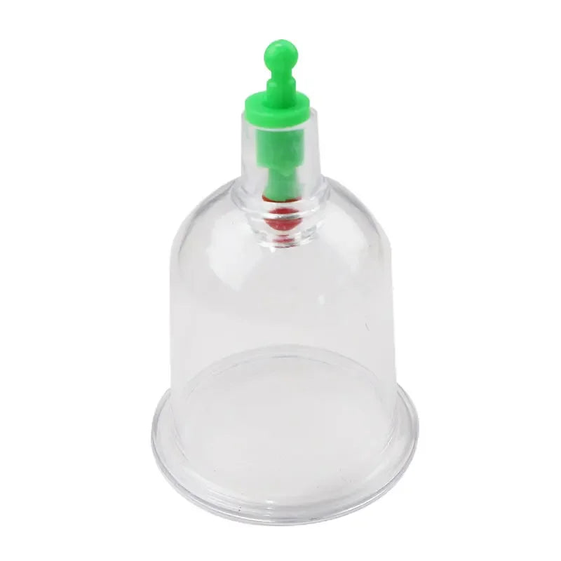 1pcs Chinese Medical Vacuum Cans Body Cupping Therapy Cups Back Arm Massage Relaxation Anti-cellulite Messager Health Care