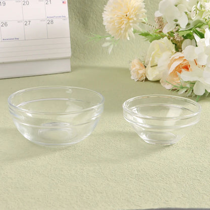 1Pcs Facial Makeup Skin Care Tools Glass Facial Mask Essential Oil Bowl Beauty Salon Essential Oil Bowl Thickening Mask Bowl
