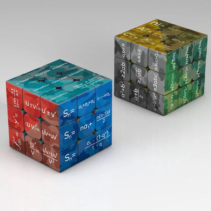 3x3x3 Magic Puzzle Cube Math Chemistry Element Physical Kids Puzzle Cube with Base Magico Cubo Children's Gifts Educational Toys