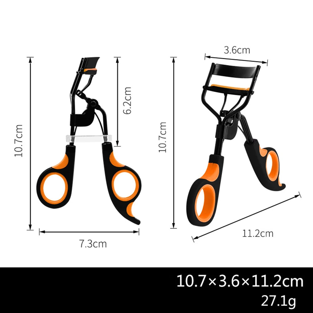 1 Pc Make-up For Women Eyelash Curler Two-color Curling Eyelashes False Aids Lady Portable Makeup Beauty Tools Make Up