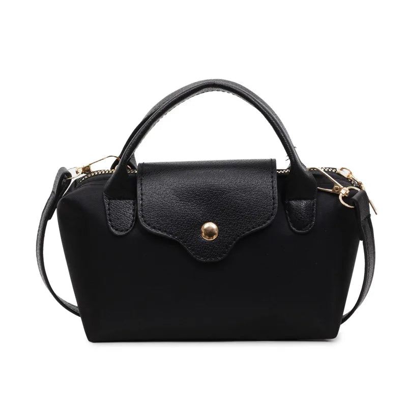 Retro Casual Fashion Ladies Shoulder Bag Stylish Trendy Crossbody Bag Quality Small Square Bag Urban Minimalist Style Polyest...